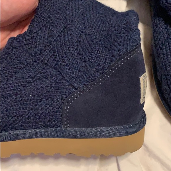 Ugg Navy Sweater Boots - Picture 8 of 8